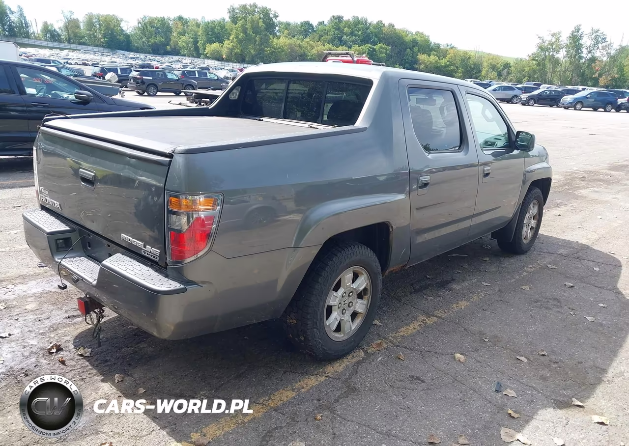2008 Honda Ridgeline Rtl VIN:2HJYK165X8H510266 - 4