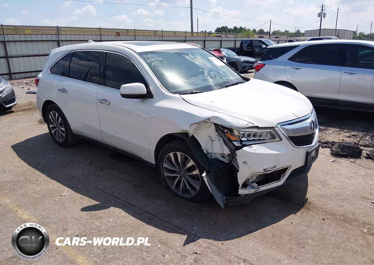 2014 Acura Mdx Technology Pkg W-Entertainment Pkg VIN:5FRYD4H68EB025193 - 1