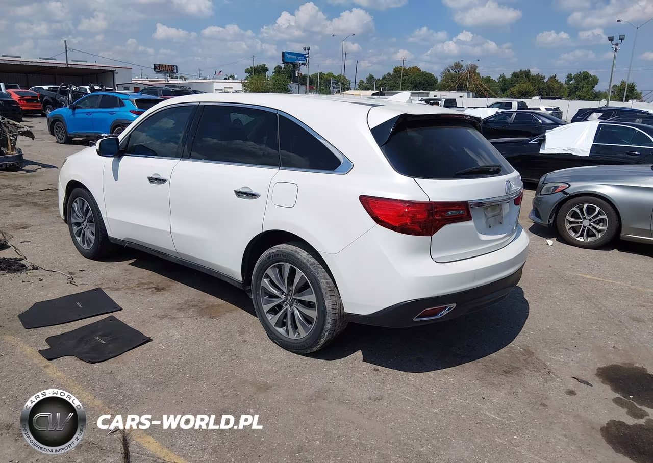 2014 Acura Mdx Technology Pkg W-Entertainment Pkg VIN:5FRYD4H68EB025193 - 3