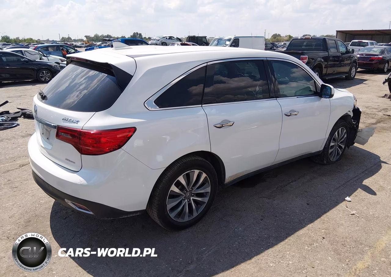 2014 Acura Mdx Technology Pkg W-Entertainment Pkg VIN:5FRYD4H68EB025193 - 4