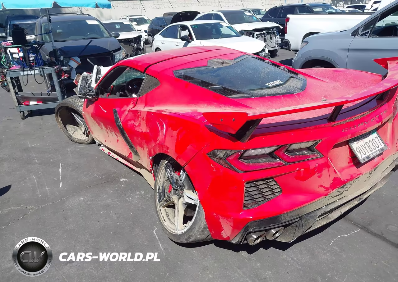 2024 Chevrolet Corvette Stingray Rwd 2Lt VIN:1G1YB2D44R5108376 - 3