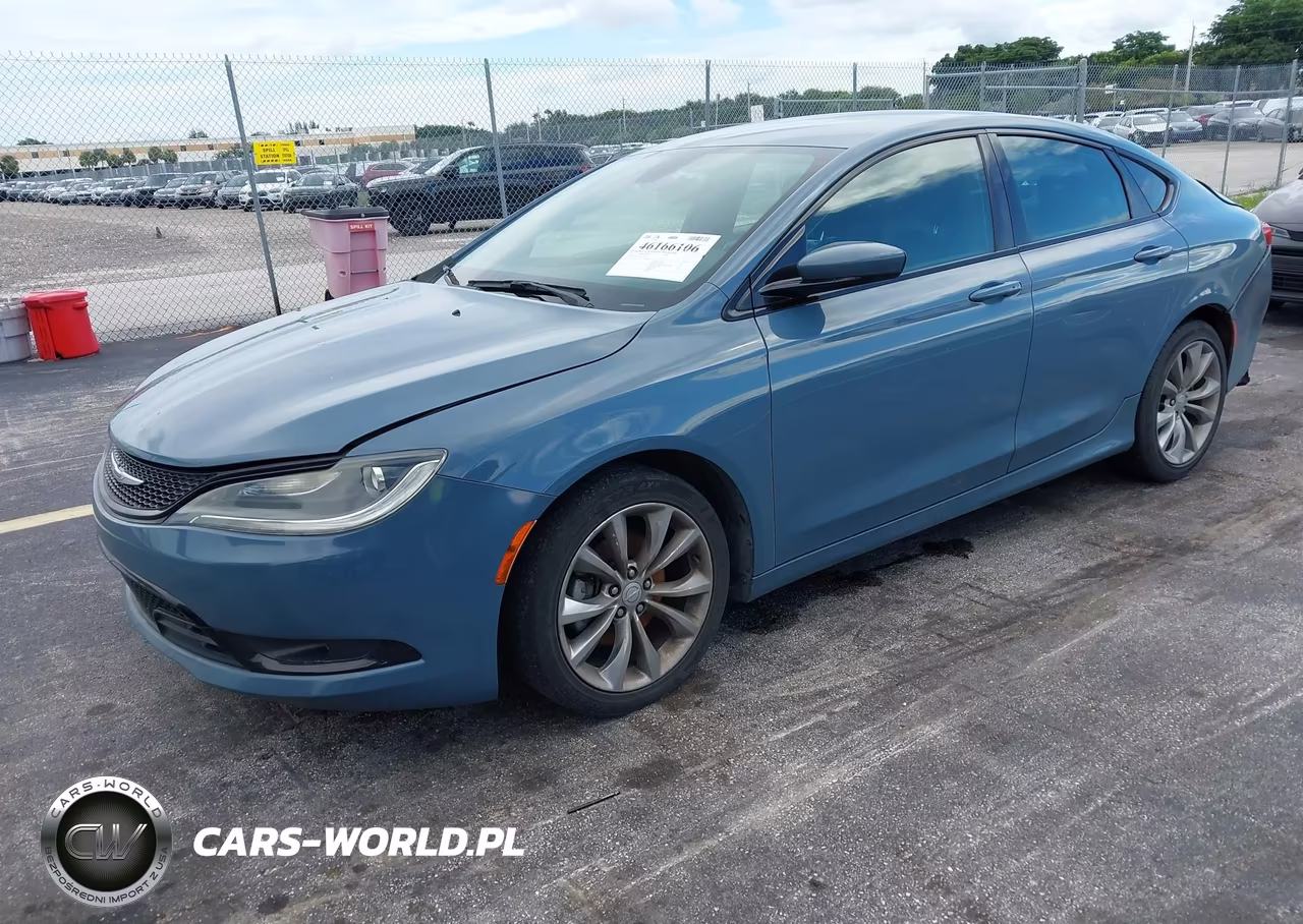 2015 Chrysler 200 S VIN:1C3CCCBB2FN597267 - 2