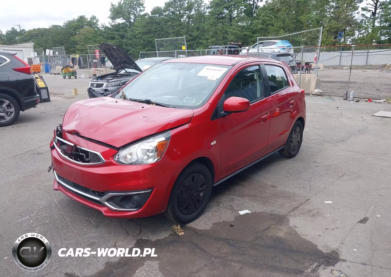 2019 Mitsubishi Mirage Es VIN:ML32A3HJ0KH003931 - 2