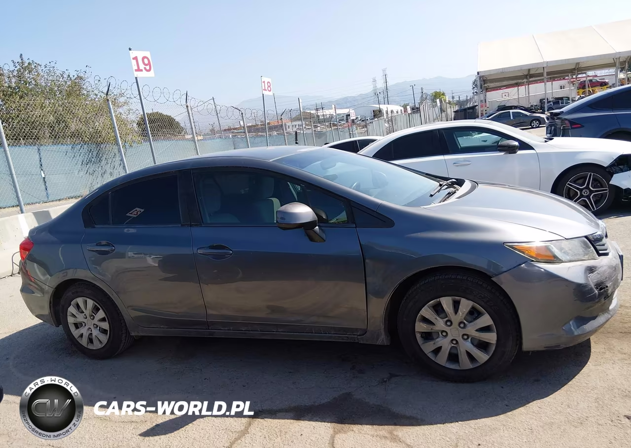 2012 Honda Civic Lx VIN:19XFB2F51CE302346 - 13