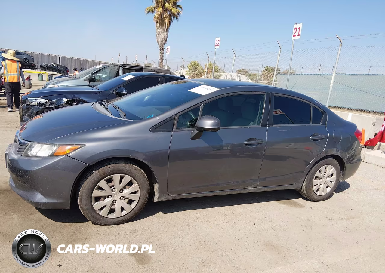 2012 Honda Civic Lx VIN:19XFB2F51CE302346 - 14