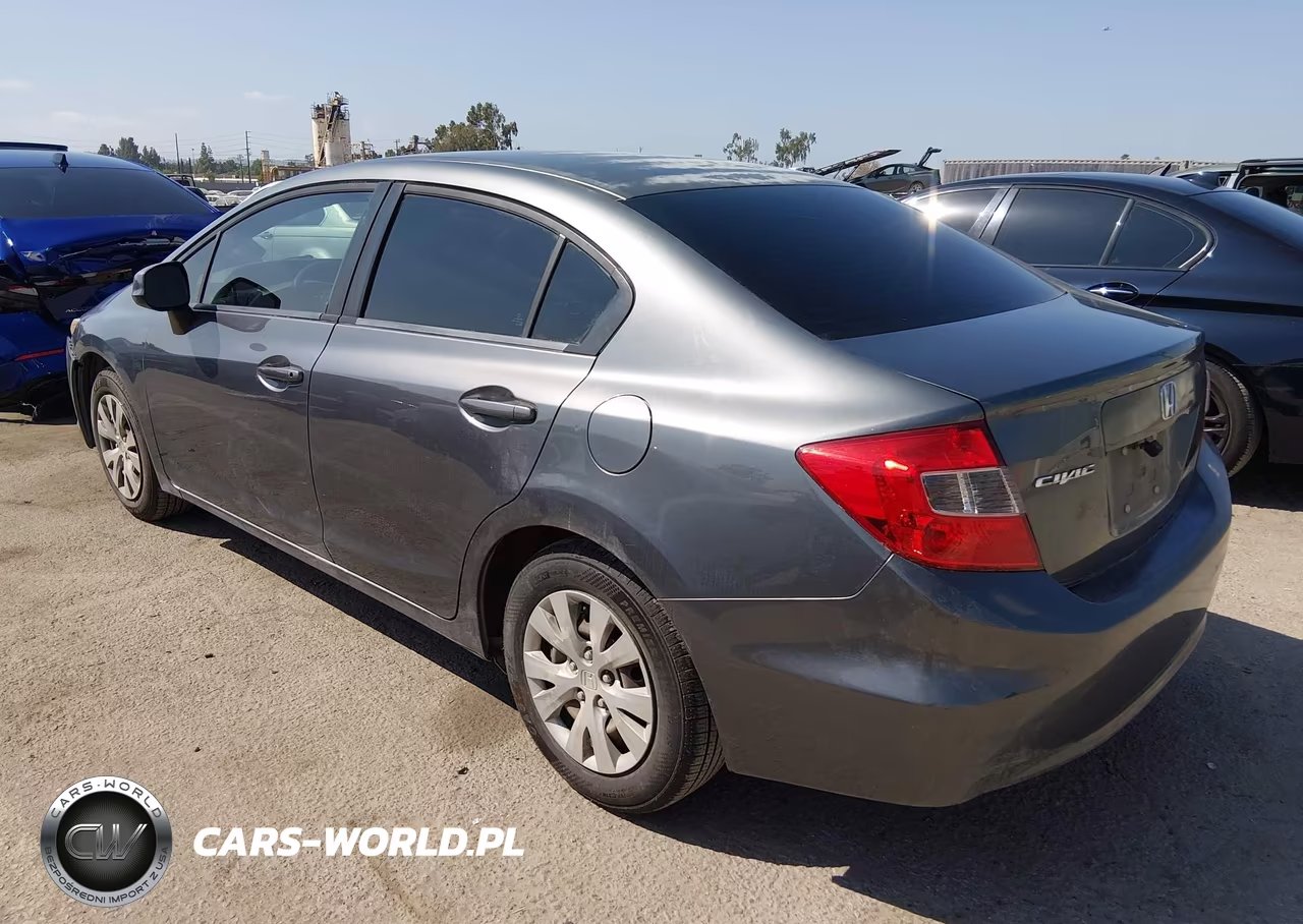 2012 Honda Civic Lx VIN:19XFB2F51CE302346 - 3
