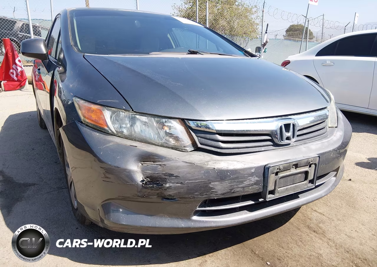 2012 Honda Civic Lx VIN:19XFB2F51CE302346 - 6