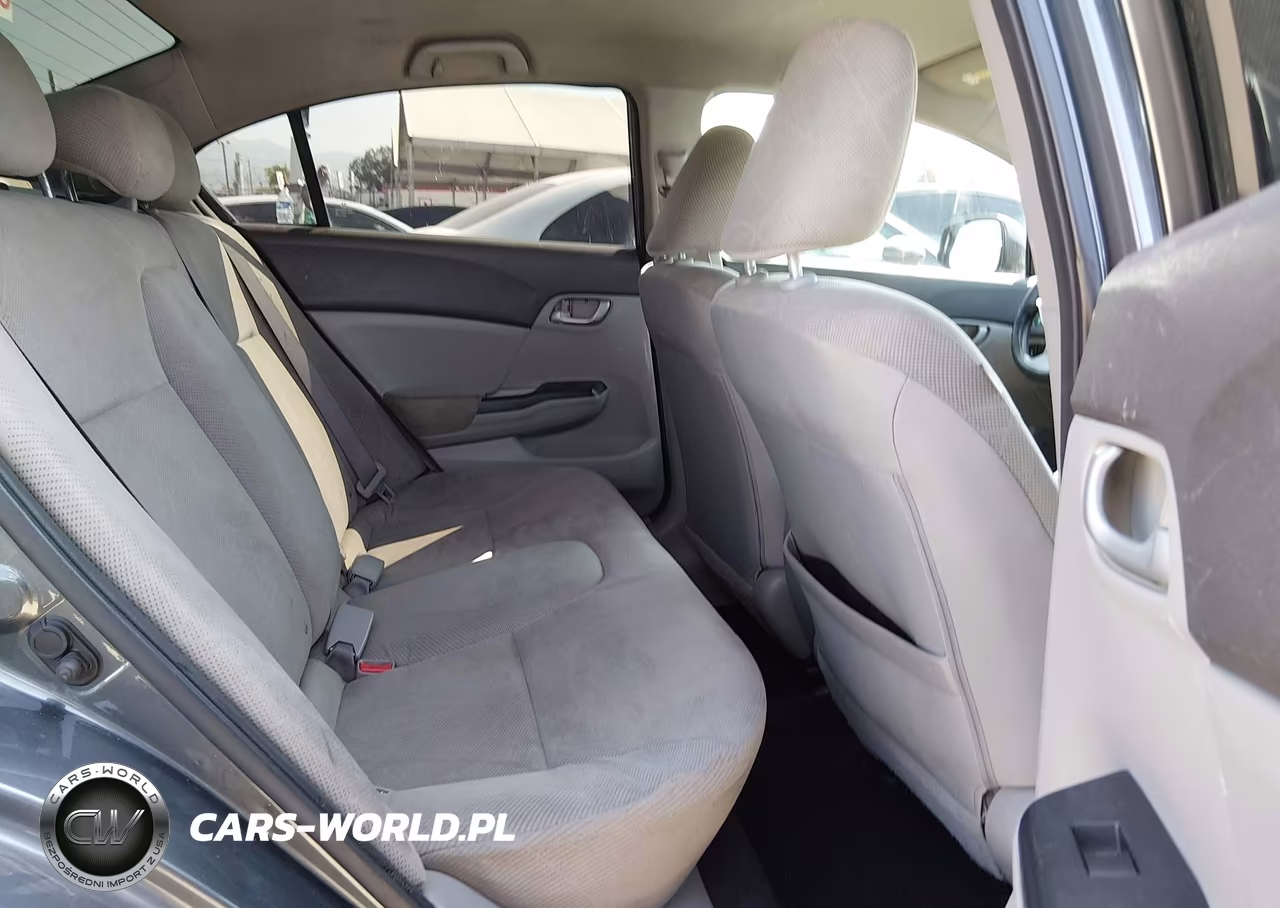 2012 Honda Civic Lx VIN:19XFB2F51CE302346 - 8