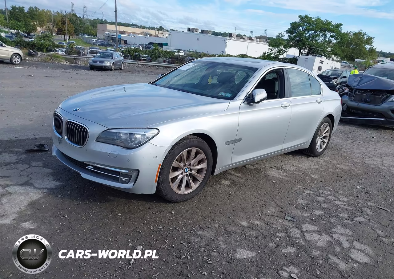 2014 BMW 740I VIN:WBAYA6C52ED144110 - 2