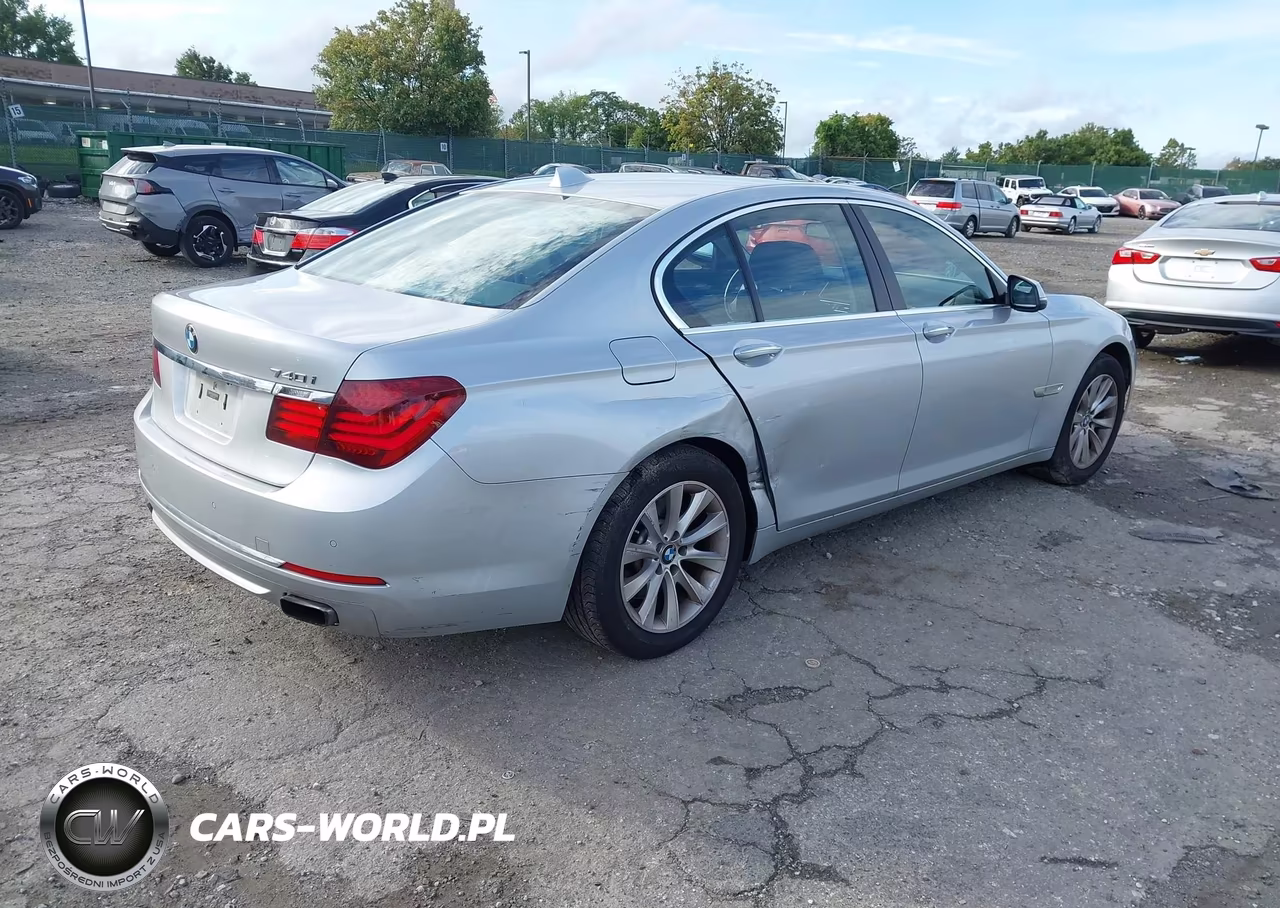 2014 BMW 740I VIN:WBAYA6C52ED144110 - 4