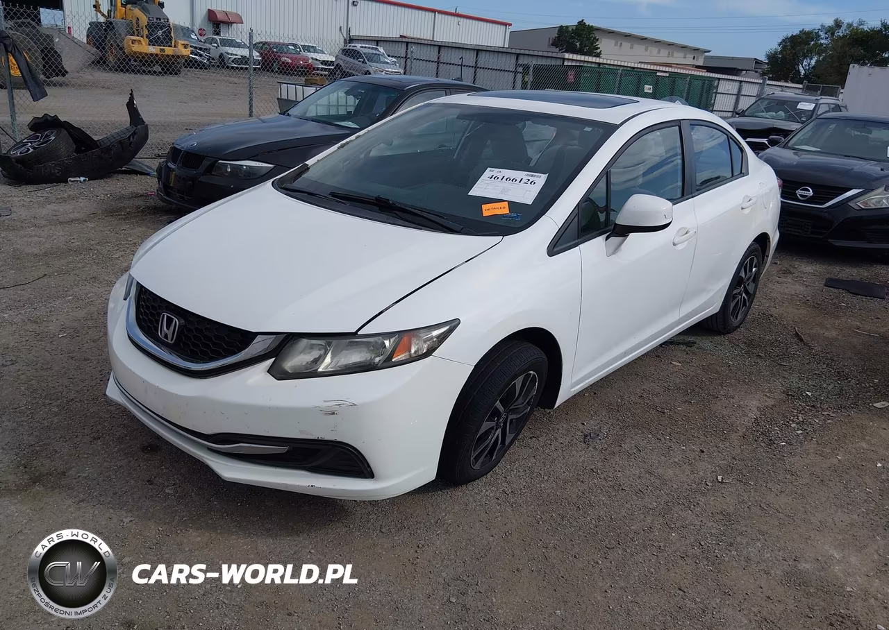 2013 Honda Civic Ex VIN:19XFB2F83DE069114 - 2