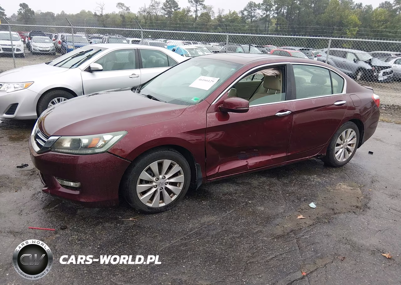 2014 Honda Accord Ex-L VIN:1HGCR2F86EA166568 - 2