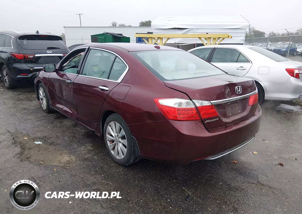 2014 Honda Accord Ex-L VIN:1HGCR2F86EA166568 - 3