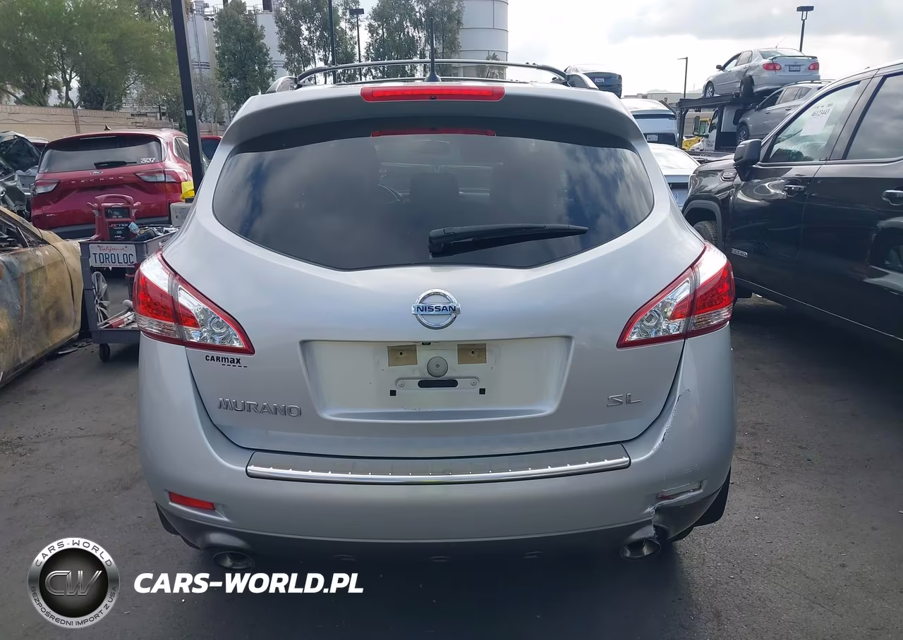 2012 Nissan Murano Sl VIN:JN8AZ1MUXCW121346 - 13