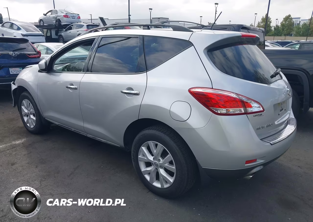 2012 Nissan Murano Sl VIN:JN8AZ1MUXCW121346 - 3