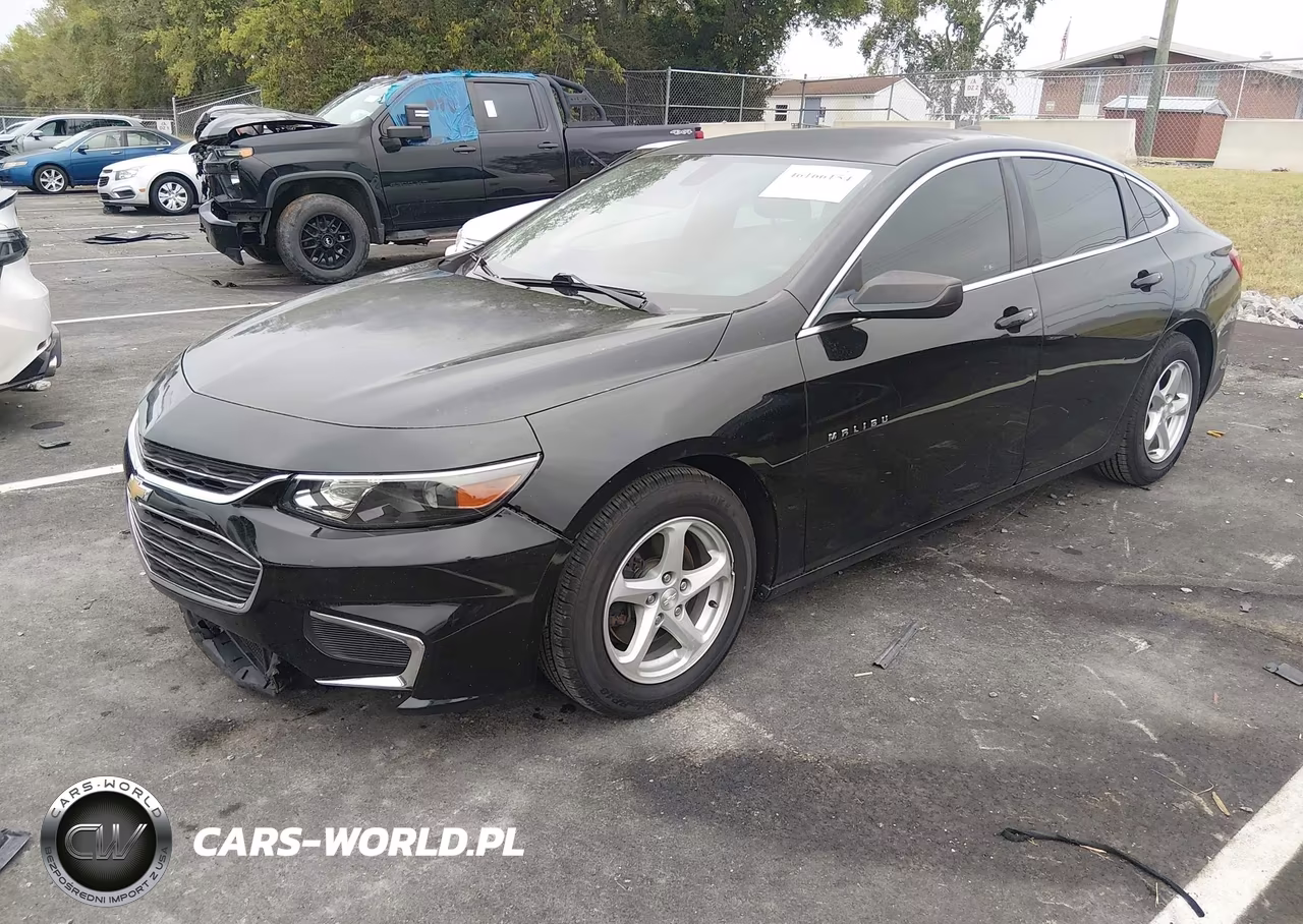 2017 Chevrolet Malibu Ls VIN:1G1ZB5ST6HF195092 - 2
