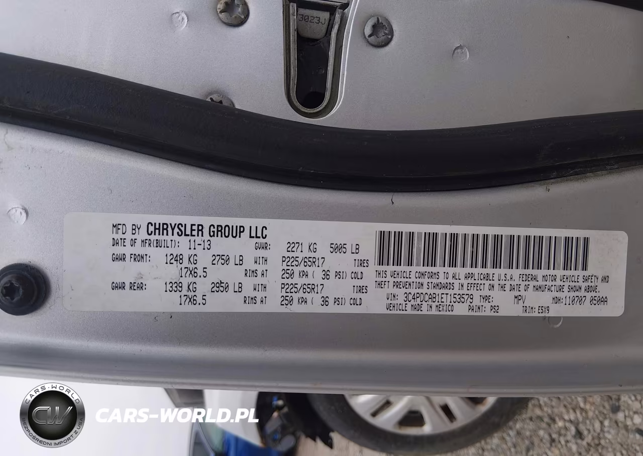 2014 Dodge Journey American Value Pkg VIN:3C4PDCAB1ET153579 - 9