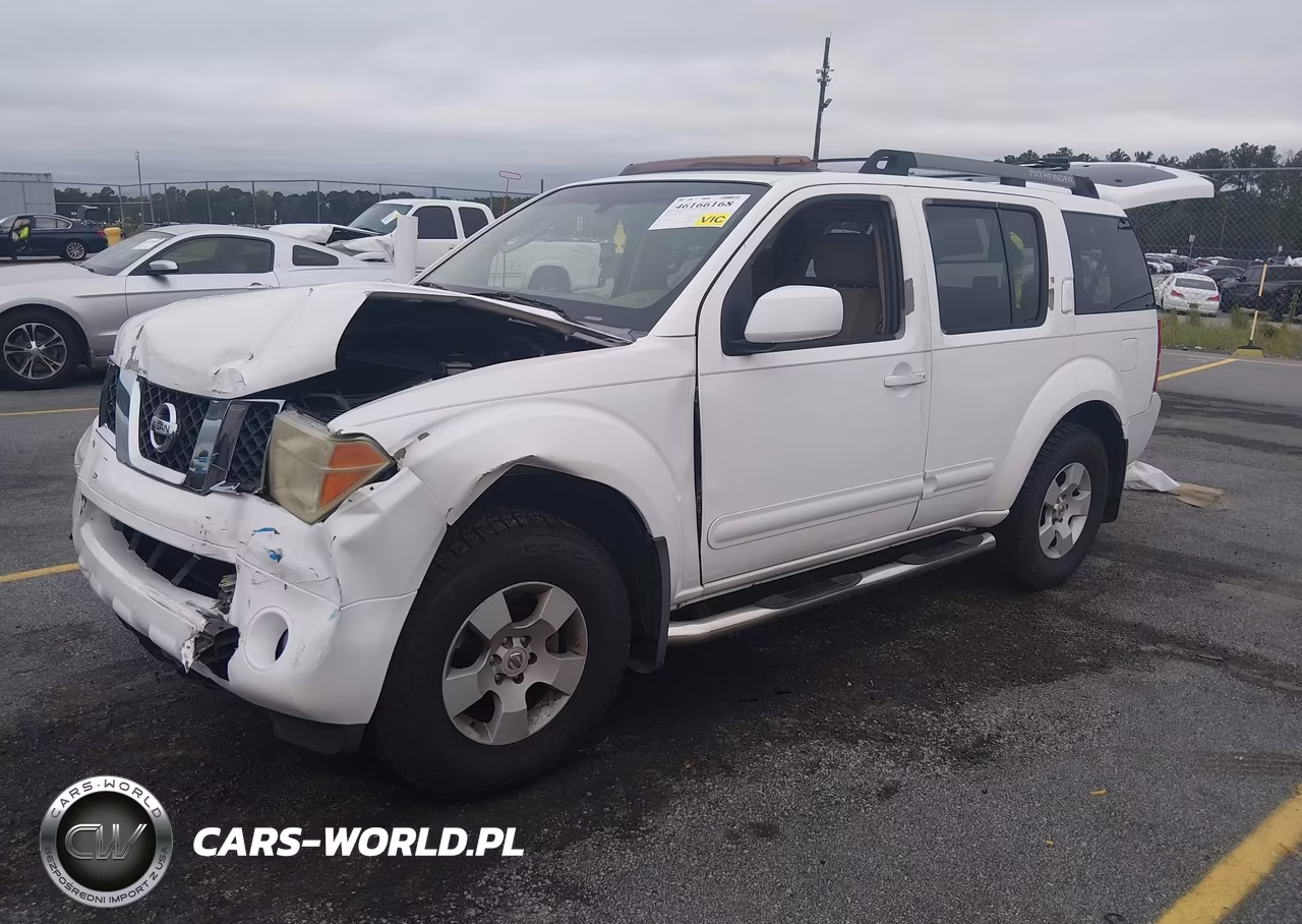 2005 Nissan Pathfinder Se VIN:5N1AR18U05C788092 - 2