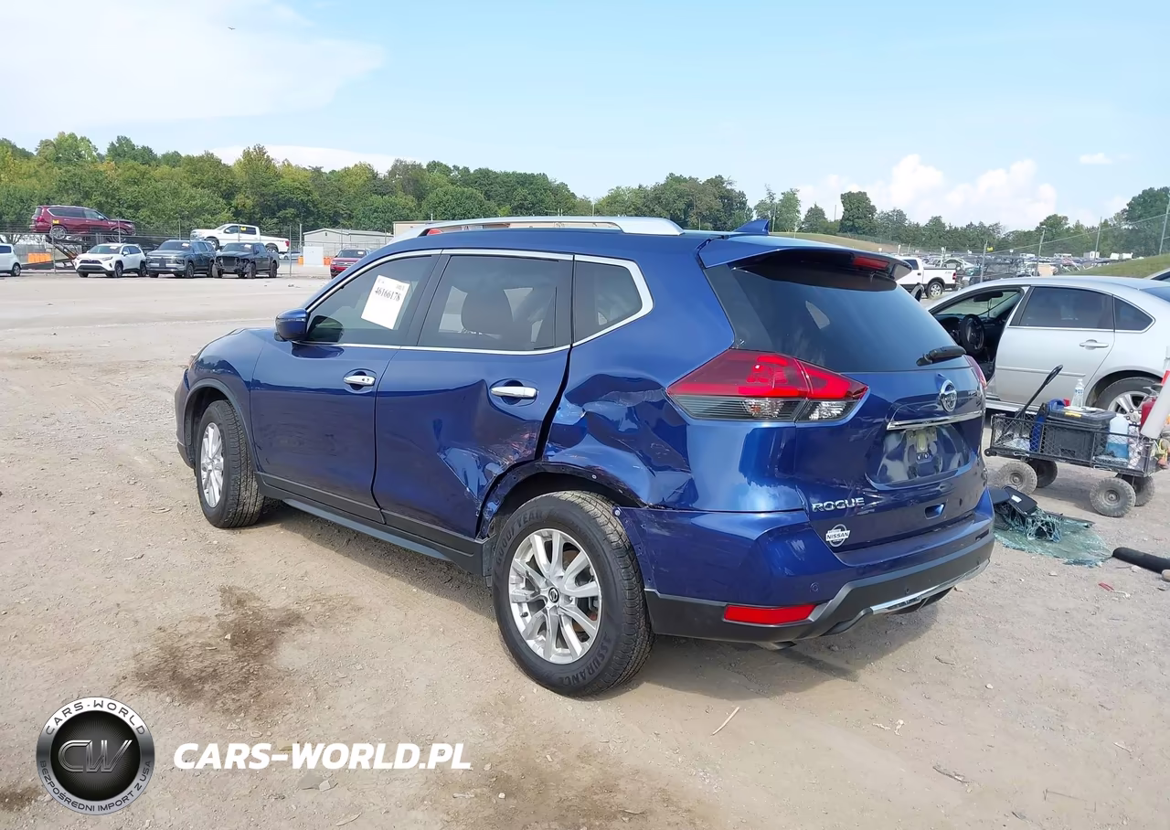 2020 Nissan Rogue Sv Fwd VIN:JN8AT2MT1LW041769 - 3