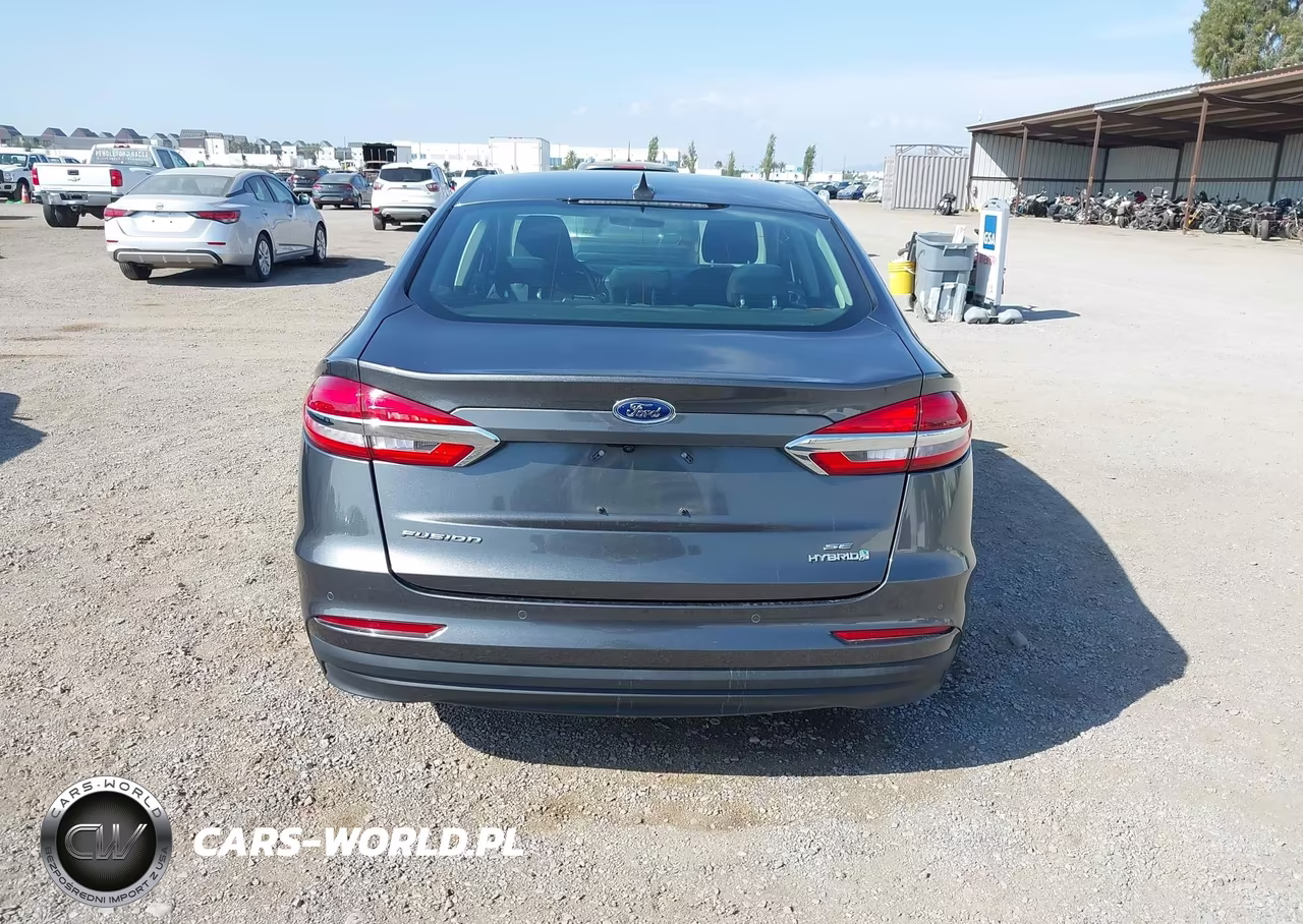 2019 Ford Fusion Hybrid Se VIN:3FA6P0LU3KR274208 - 17