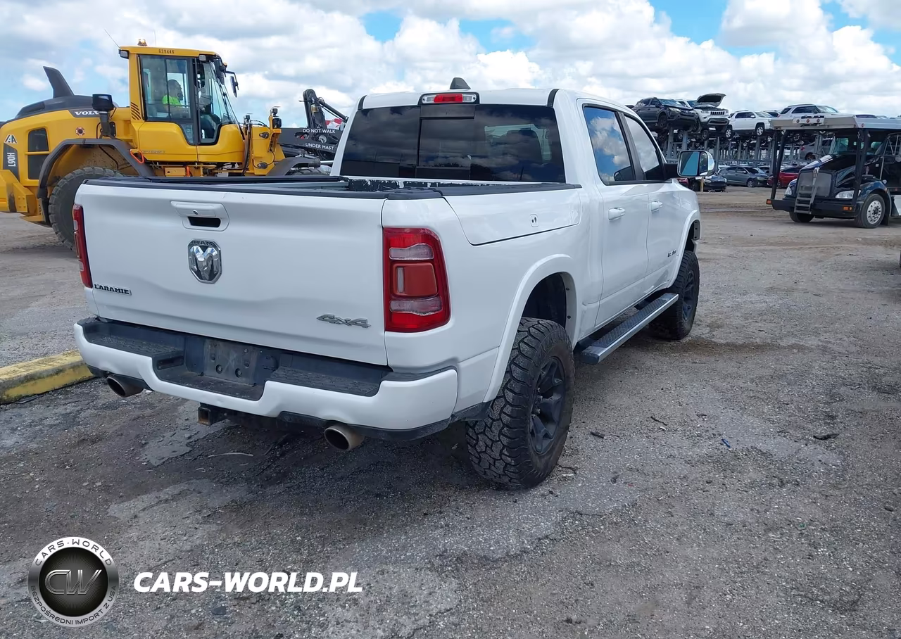 2019 Ram 1500 Laramie 4X4 5'7 Box VIN:1C6SRFJT9KN777509 - 4