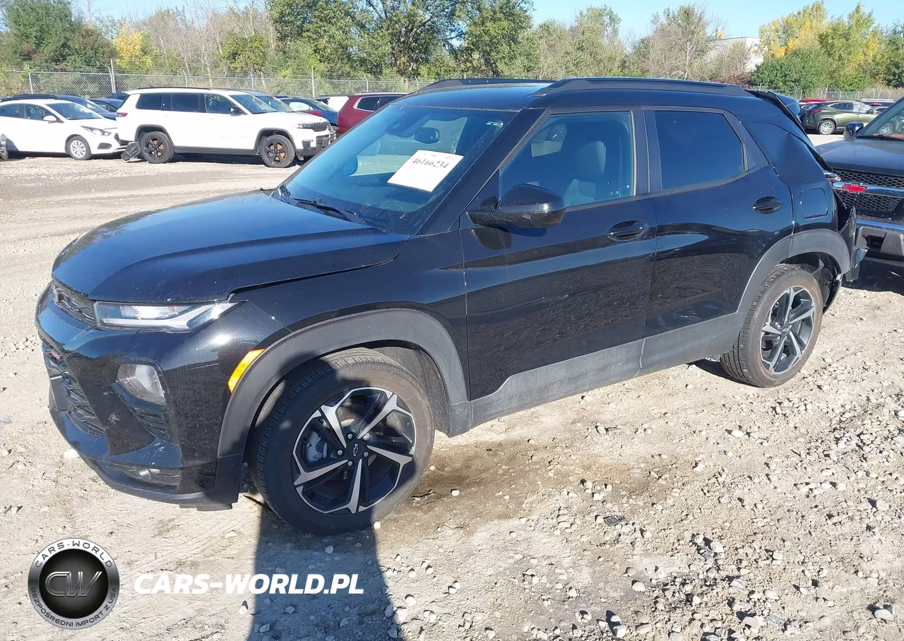 2022 Chevrolet Trailblazer Rs VIN:KL79MTSL2NB106981 - 2