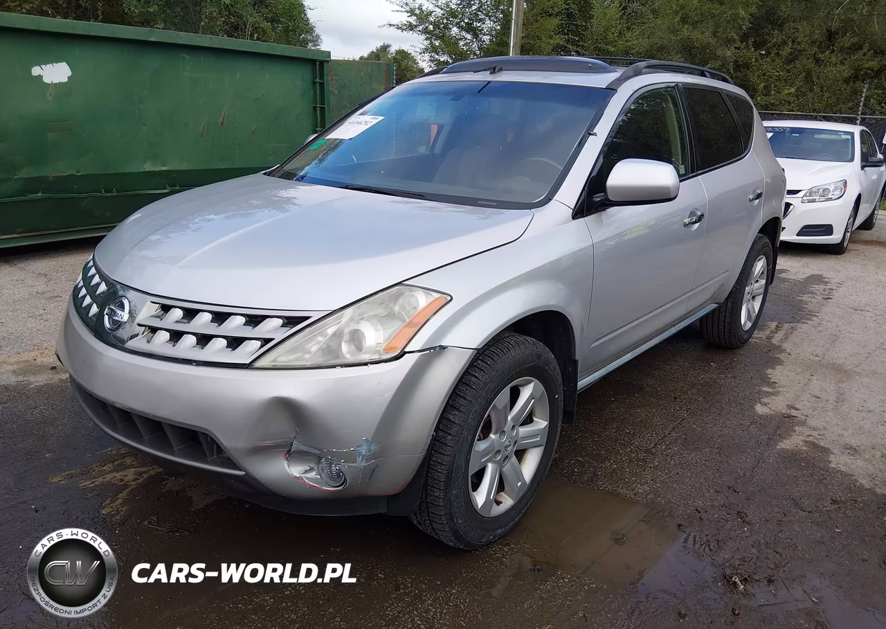 2007 Nissan Murano Sl VIN:JN8AZ08W07W651109 - 2