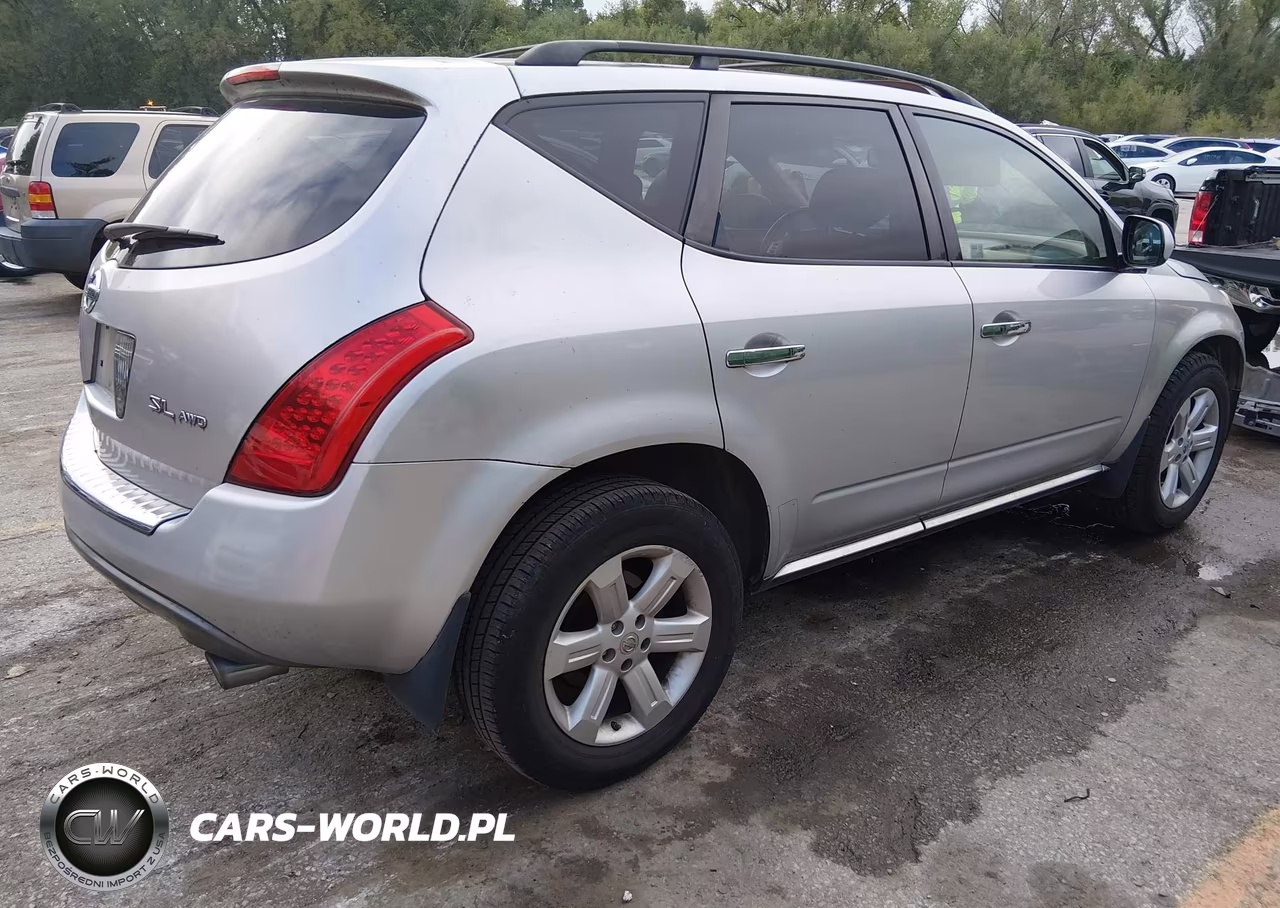 2007 Nissan Murano Sl VIN:JN8AZ08W07W651109 - 4