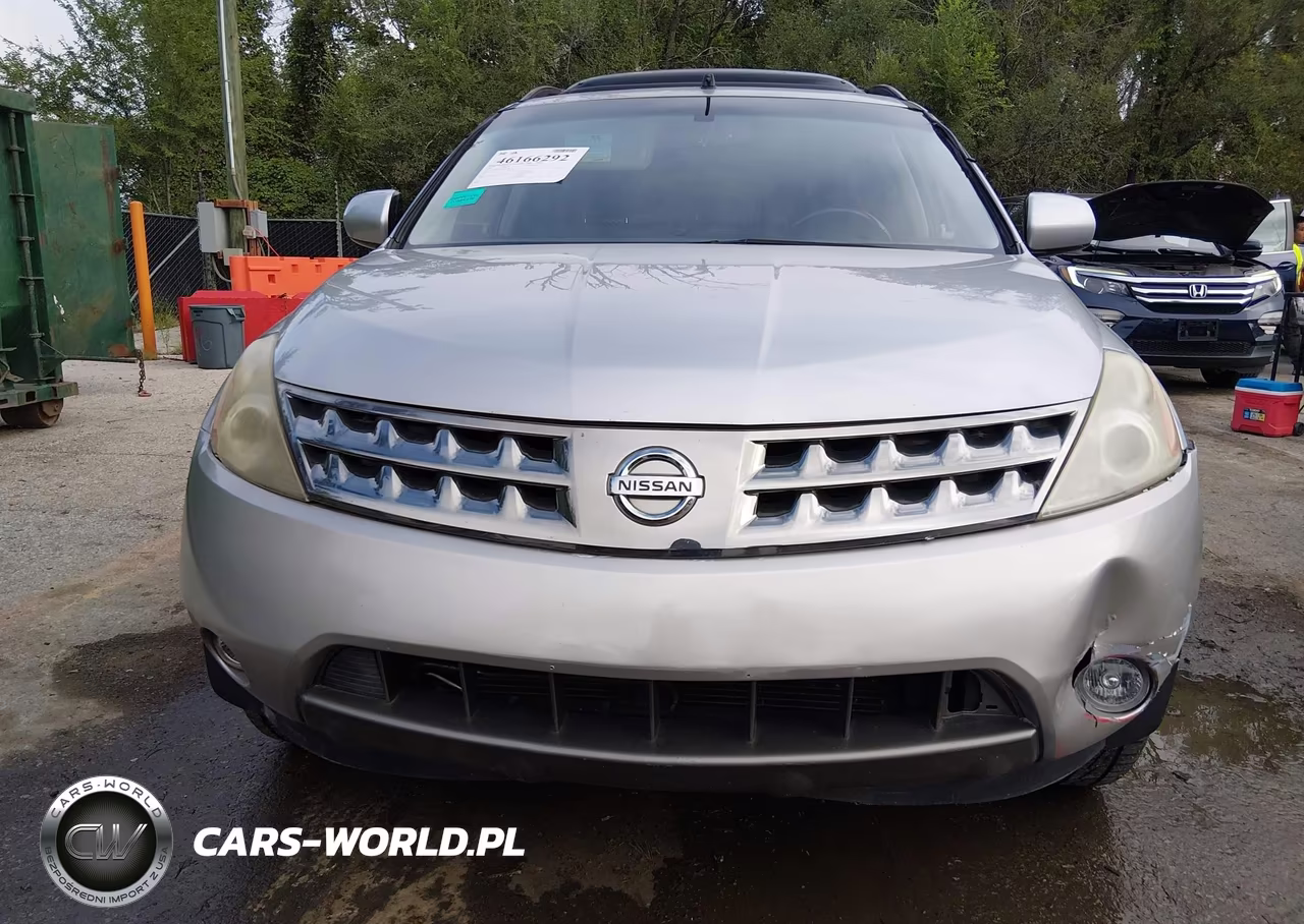 2007 Nissan Murano Sl VIN:JN8AZ08W07W651109 - 6