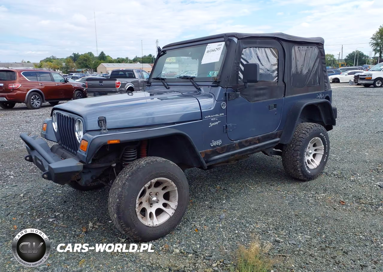 2001 Jeep Wrangler Sport VIN:1J4FA49S91P326398 - 2