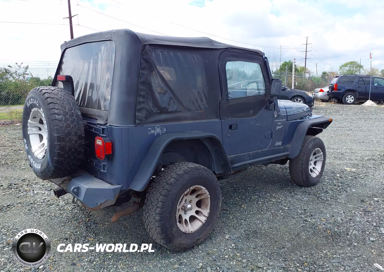 2001 Jeep Wrangler Sport VIN:1J4FA49S91P326398 - 4
