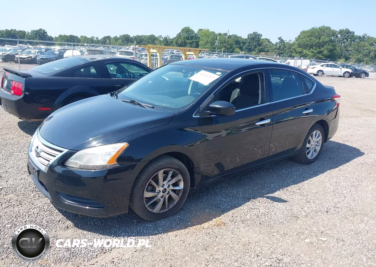 2015 Nissan Sentra Sv VIN:3N1AB7AP2FY370287 - 2
