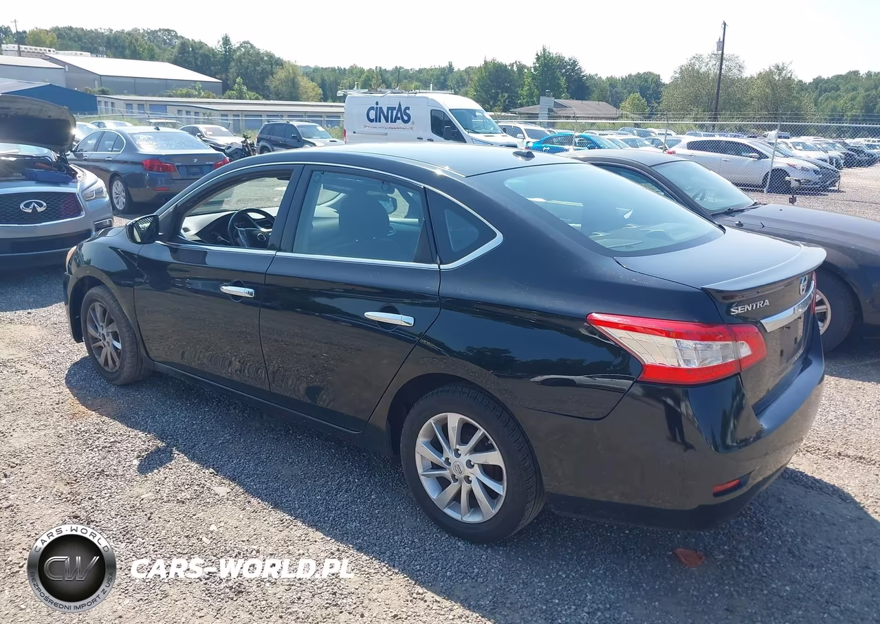 2015 Nissan Sentra Sv VIN:3N1AB7AP2FY370287 - 3