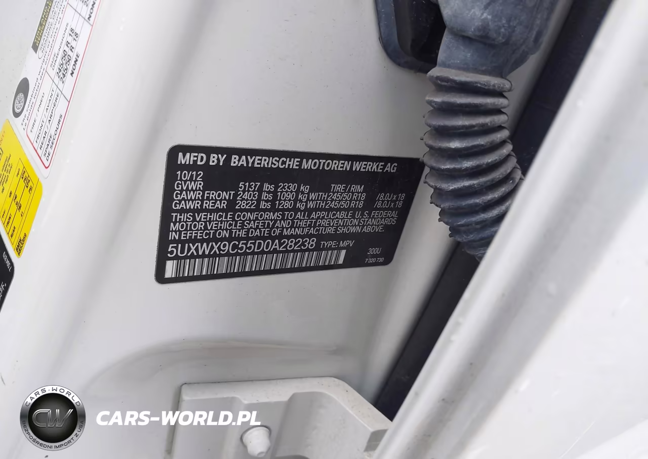 2013 BMW X3 xDrive28I VIN:5UXWX9C55D0A28238 - 9