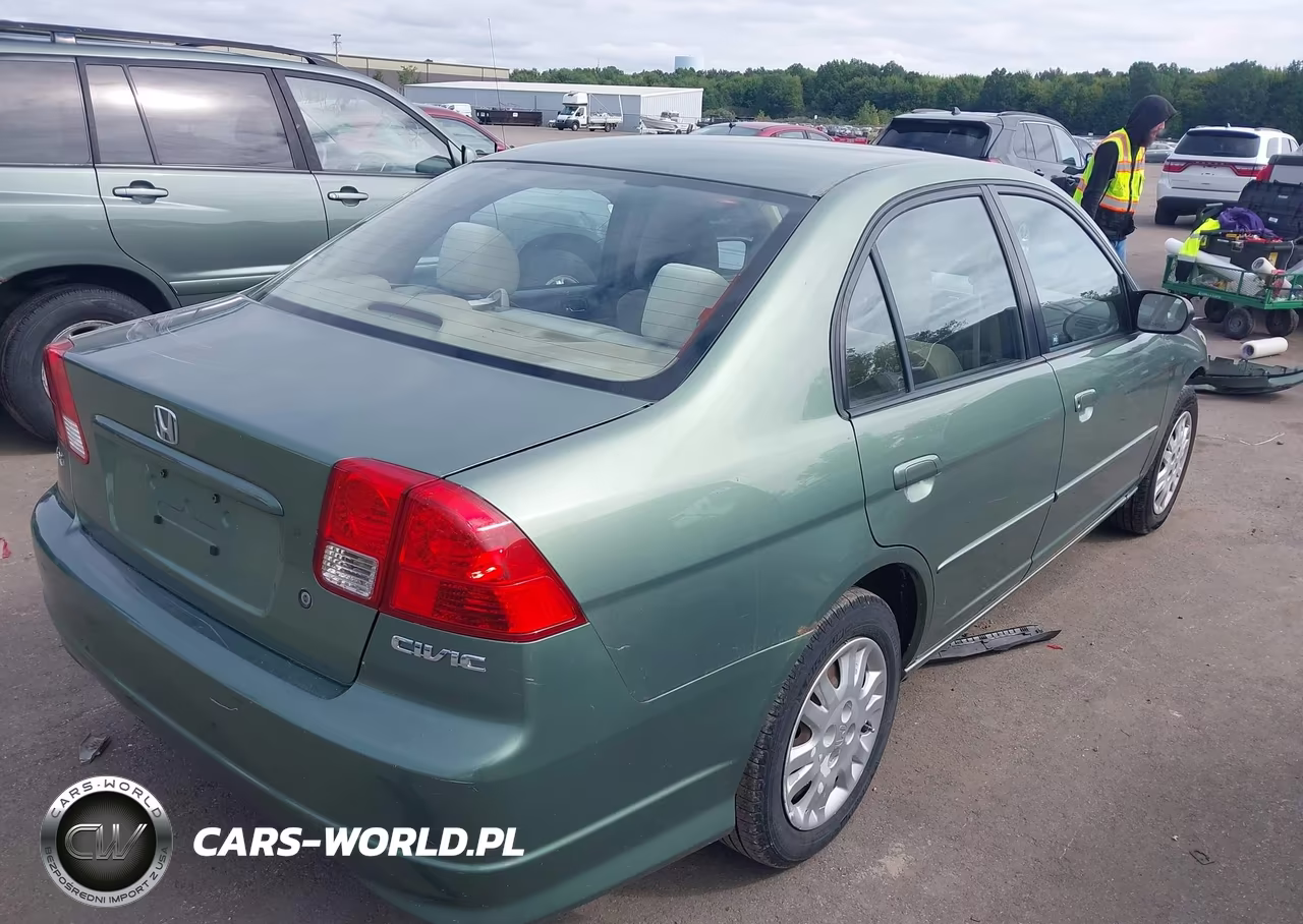 2004 Honda Civic Lx VIN:1HGES16554L021036 - 4