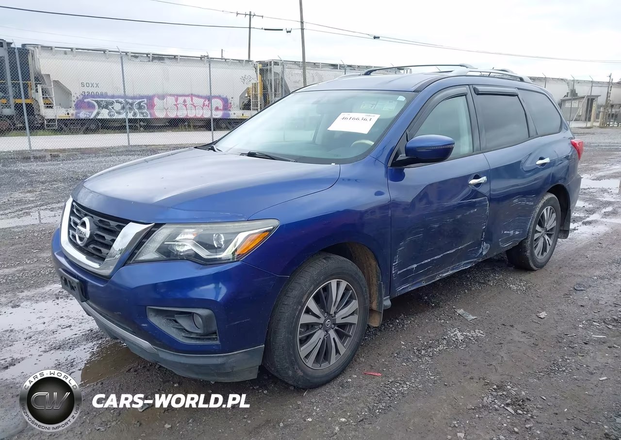 2017 Nissan Pathfinder Sv VIN:5N1DR2MN2HC608309 - 2