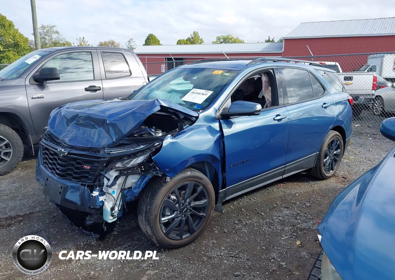 2024 Chevrolet Equinox Fwd Rs VIN:3GNAXMEG8RL147610 - 2