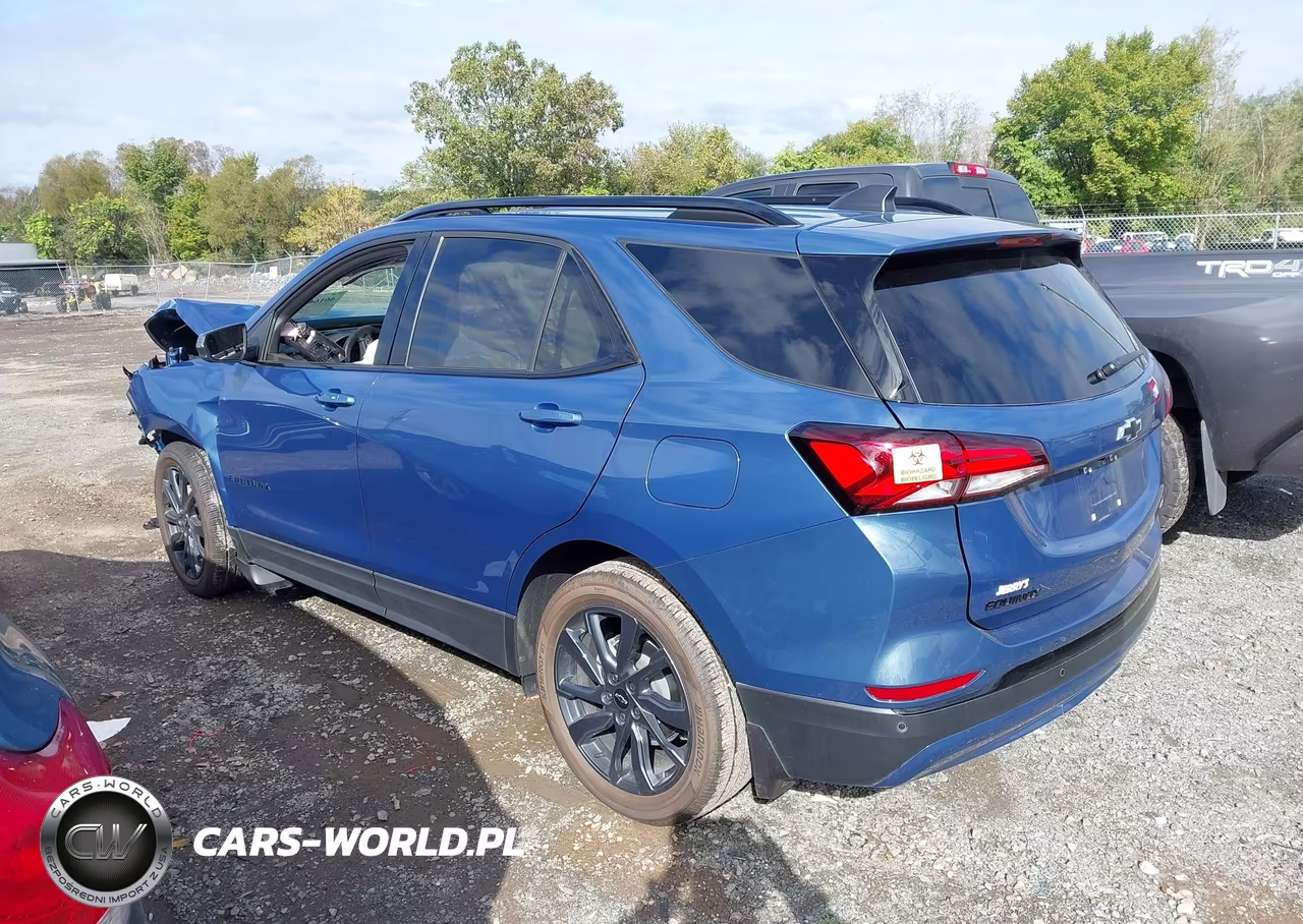 2024 Chevrolet Equinox Fwd Rs VIN:3GNAXMEG8RL147610 - 3