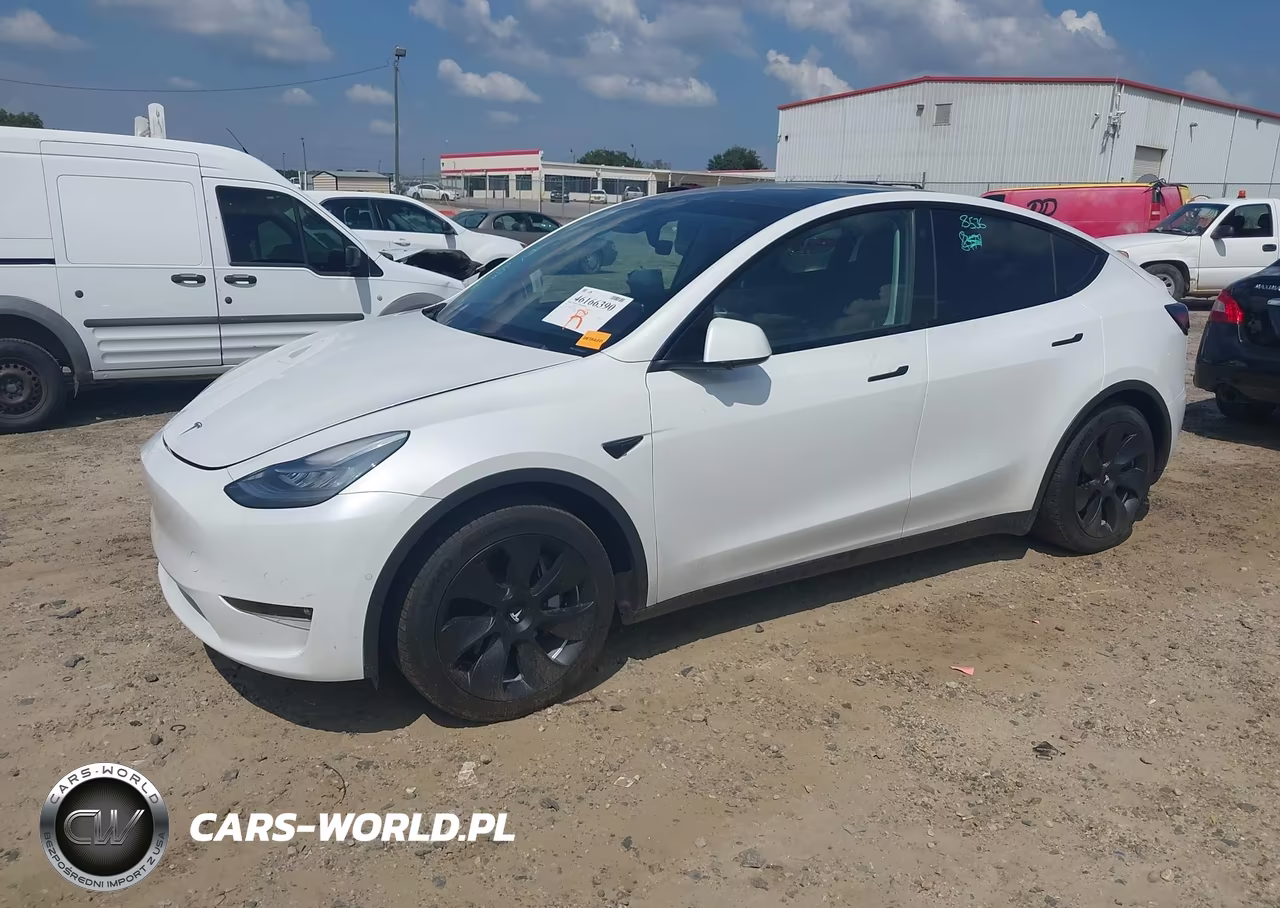 2021 Tesla Model Y Long Range Dual Motor All-Wheel Drive VIN:5YJYGDEE7MF190168 - 2