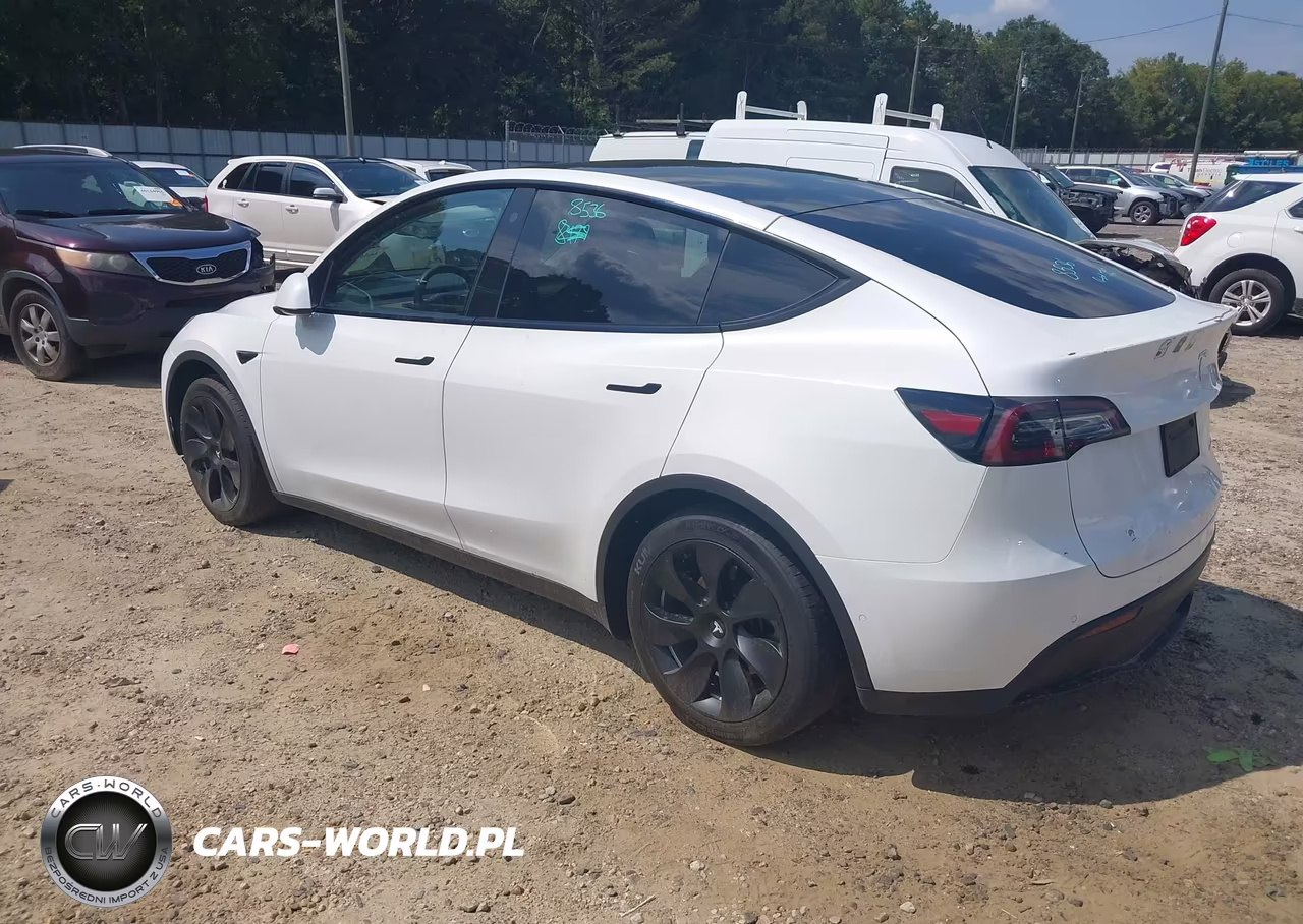 2021 Tesla Model Y Long Range Dual Motor All-Wheel Drive VIN:5YJYGDEE7MF190168 - 3