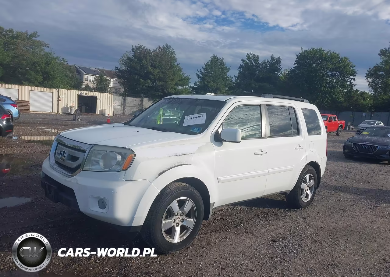 2010 Honda Pilot Ex-L VIN:5FNYF4H51AB029938 - 2