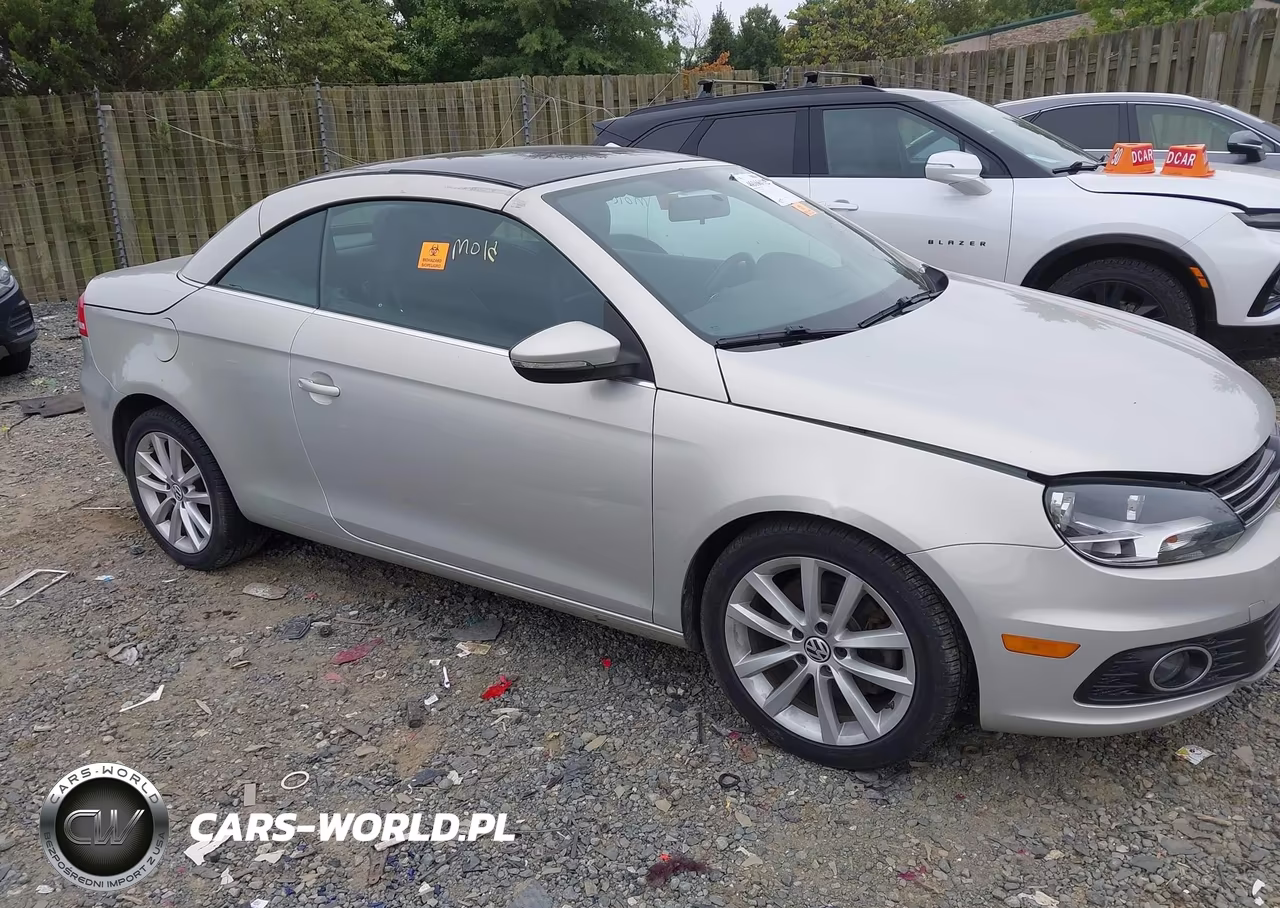 2012 Volkswagen Eos Komfort VIN:WVWBW7AH5CV001334 - 12