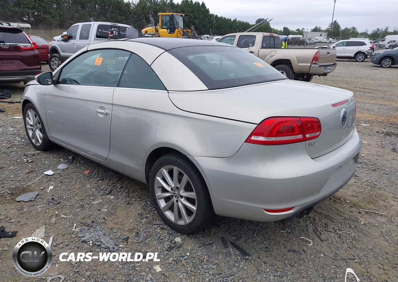 2012 Volkswagen Eos Komfort VIN:WVWBW7AH5CV001334 - 3