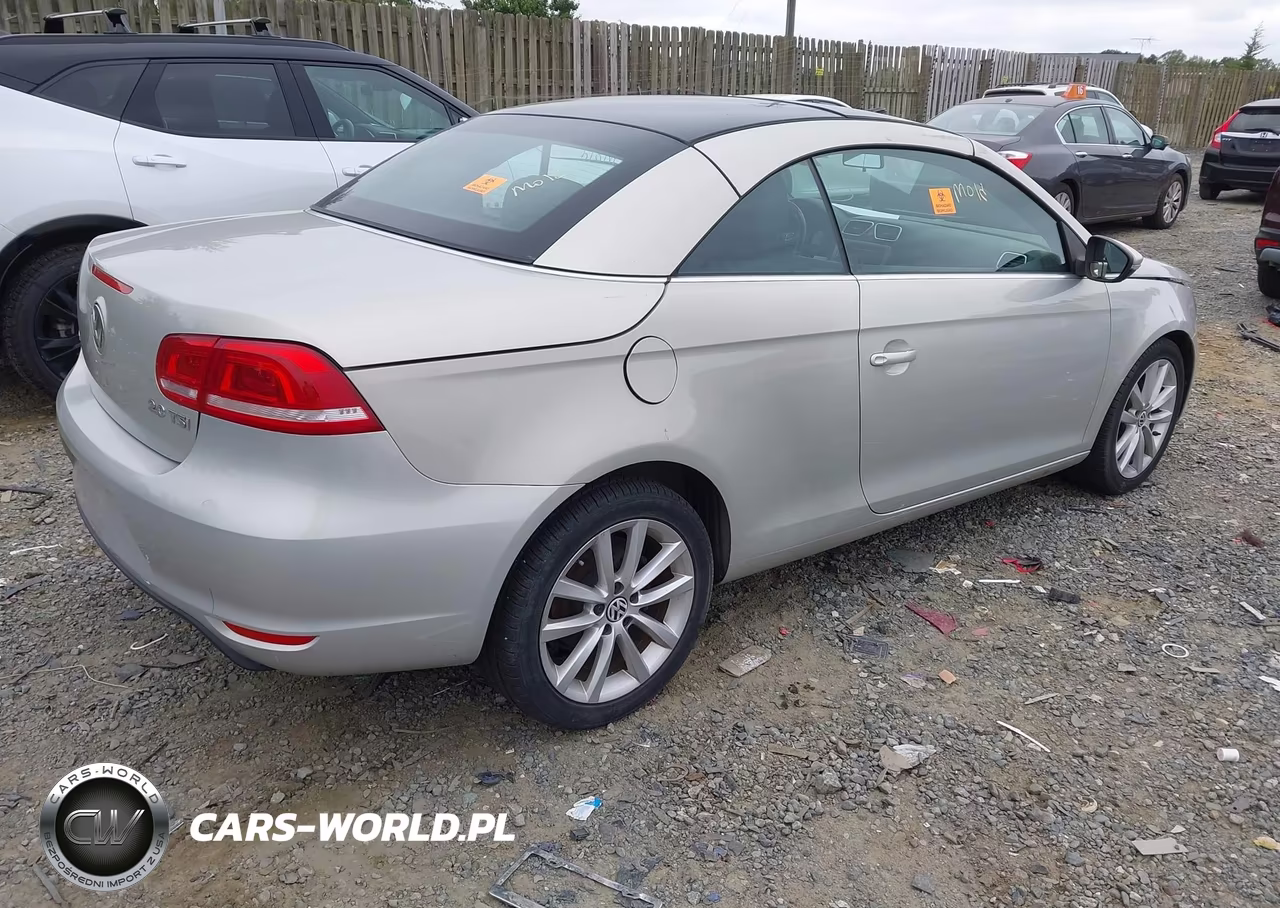 2012 Volkswagen Eos Komfort VIN:WVWBW7AH5CV001334 - 4