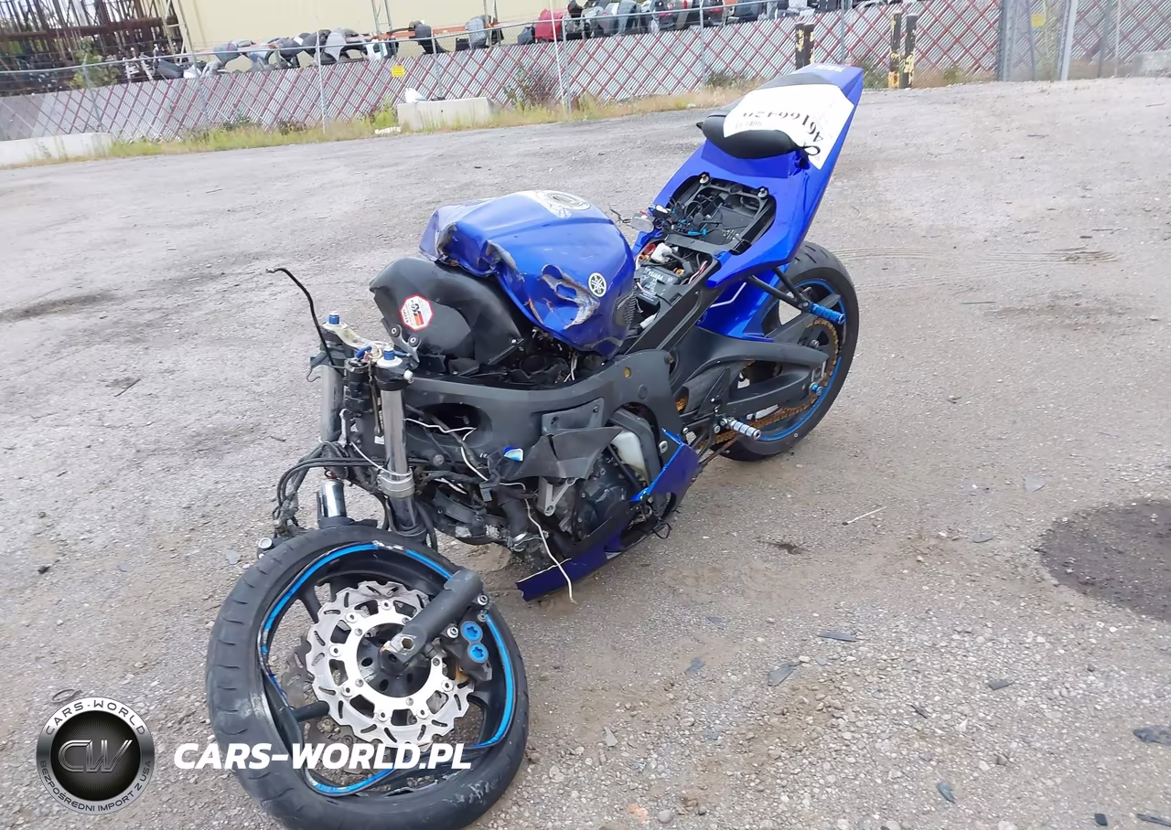 2006 Yamaha Yzfr6 L VIN:JYARJ06E76A031560 - 2