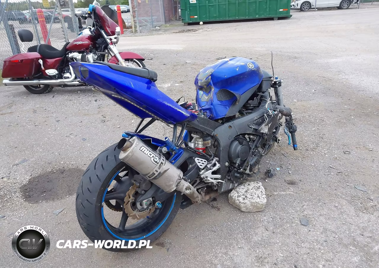 2006 Yamaha Yzfr6 L VIN:JYARJ06E76A031560 - 4