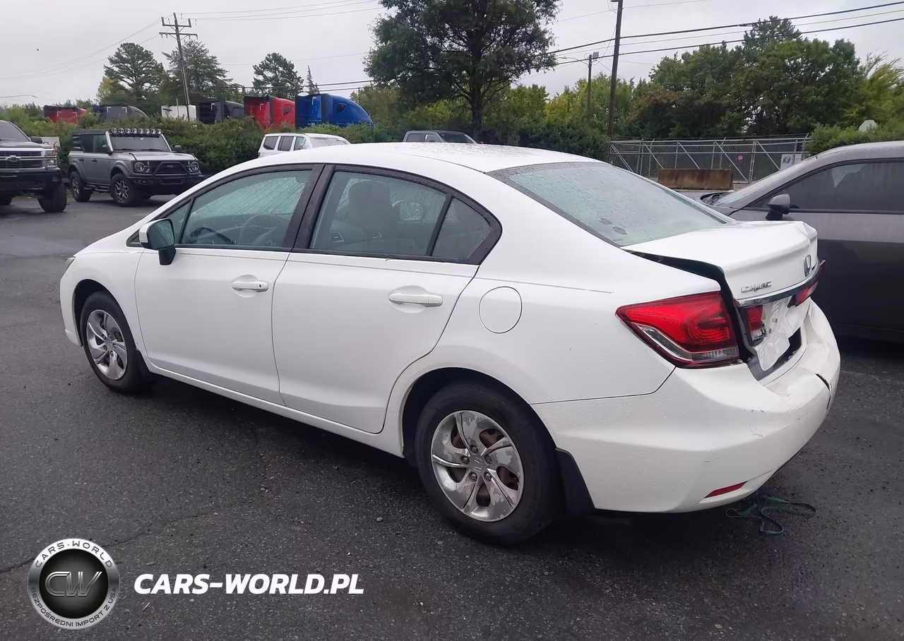 2014 Honda Civic Lx VIN:19XFB2F57EE228353 - 14