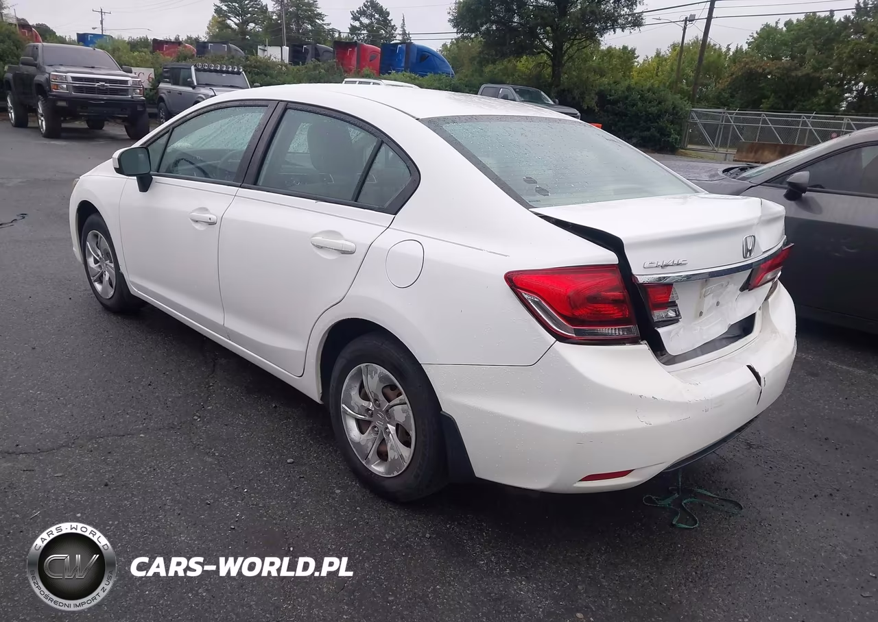 2014 Honda Civic Lx VIN:19XFB2F57EE228353 - 3