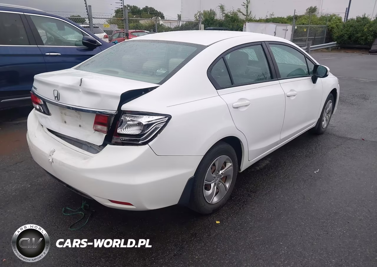 2014 Honda Civic Lx VIN:19XFB2F57EE228353 - 4
