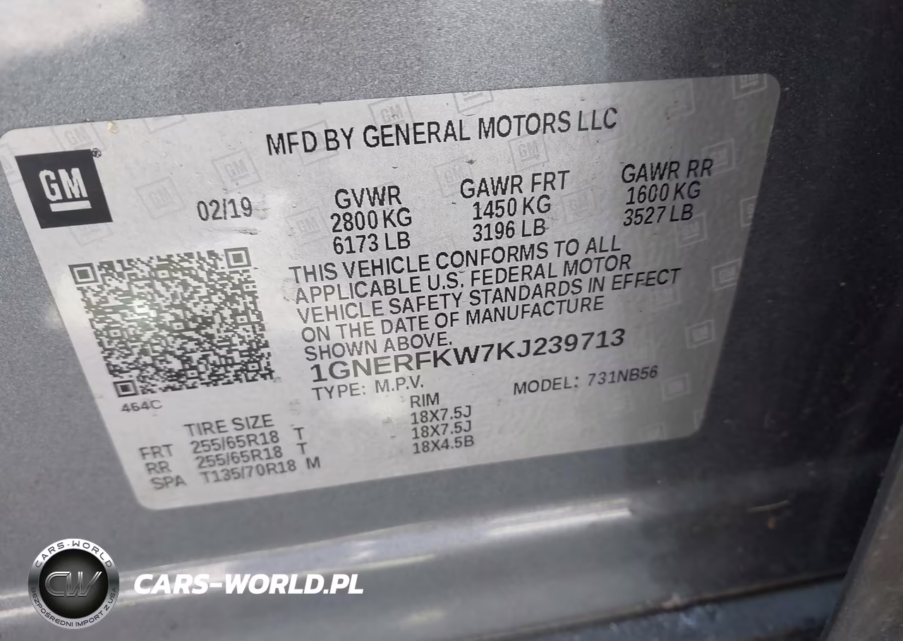 2019 Chevrolet Traverse Ls VIN:1GNERFKW7KJ239713 - 9